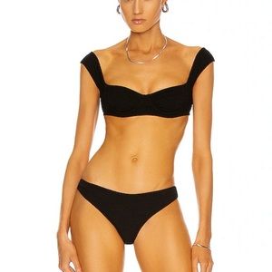 Tropic of C black bikini bottom